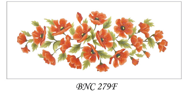 BNC 279 F   RED  POPPIES