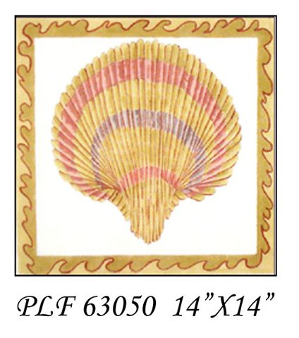 PLF 63050   YELLOW SCALLOP SHELL