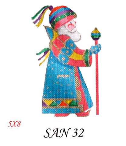 SAN 32  TURQUOISE SANTA