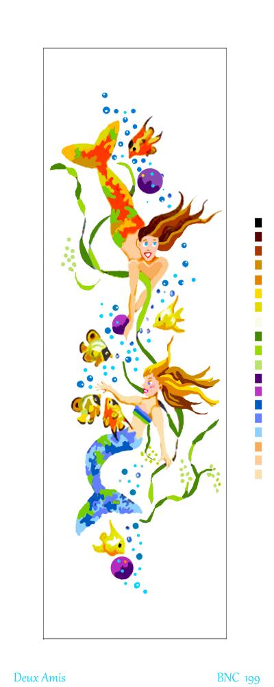 BEP 199  MERMAIDS   26 X 8