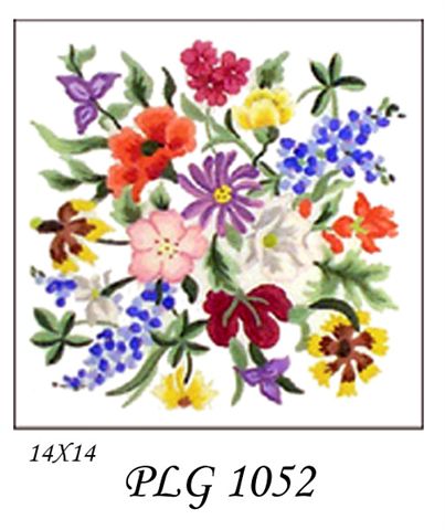 PLG 1052  SYMPHONY OF WILDFLOWERS 14x14