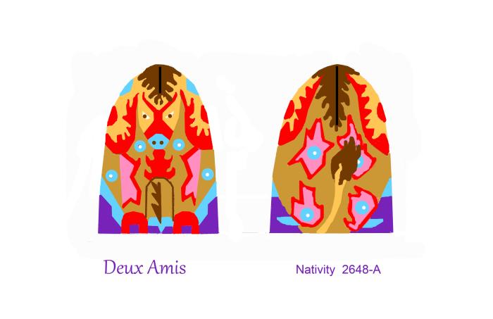 Nativity - Patchwork Donkey 2648-A