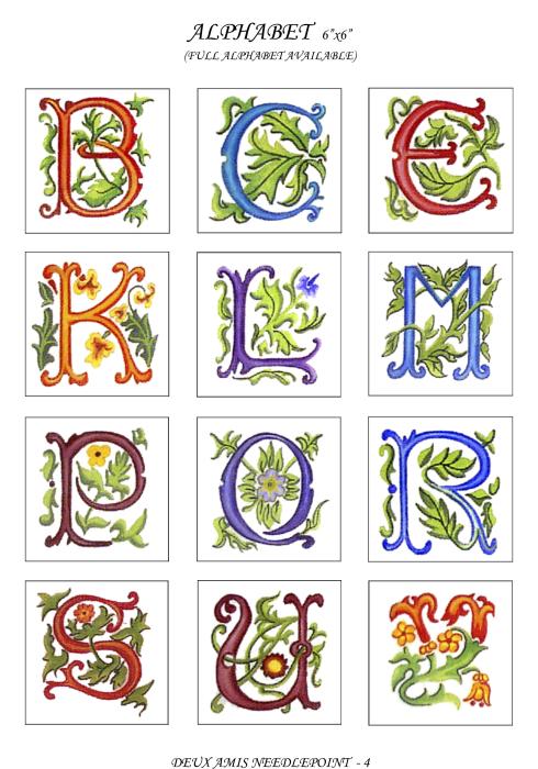 Catalog - Page 4  Alphabet