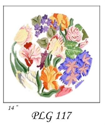 PLG 117  TULIPS ROUND