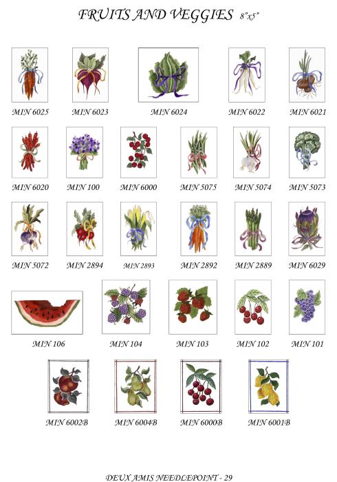 Catalog - Page 29 a -MINI FRUITS AND VEGGIES