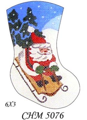 CHM 5076  SLEDDING SANTA