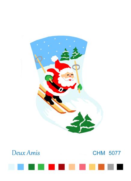 CHM 5077  SKIING SANTA