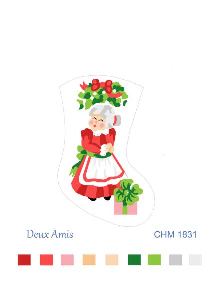 CHM 1831 Mrs Kissing Santa