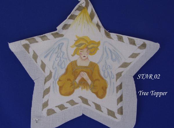 STAR 02  ANGEL TREE TOPPER