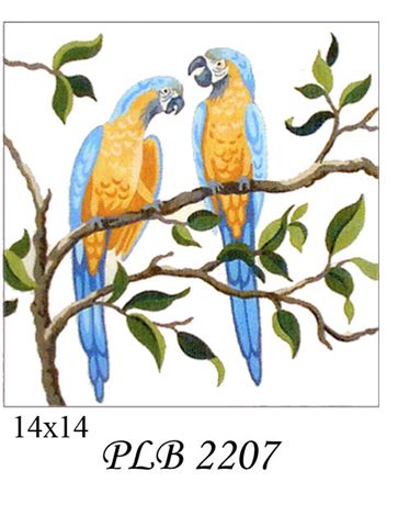 PLB 2207 BLUE & GOLD MACAWS