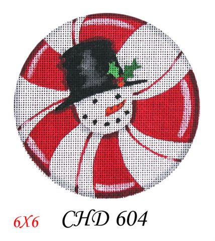 CHD 604  CANDY SNOWMAN