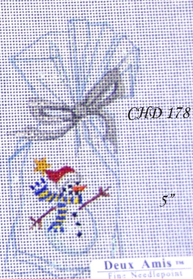 CHD 178  SNOWMAN CANDYBAG