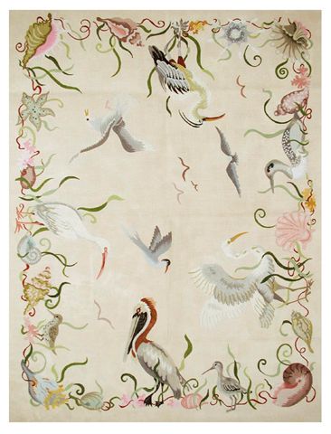 Rug 1586  Shorebirds (36 x 48)